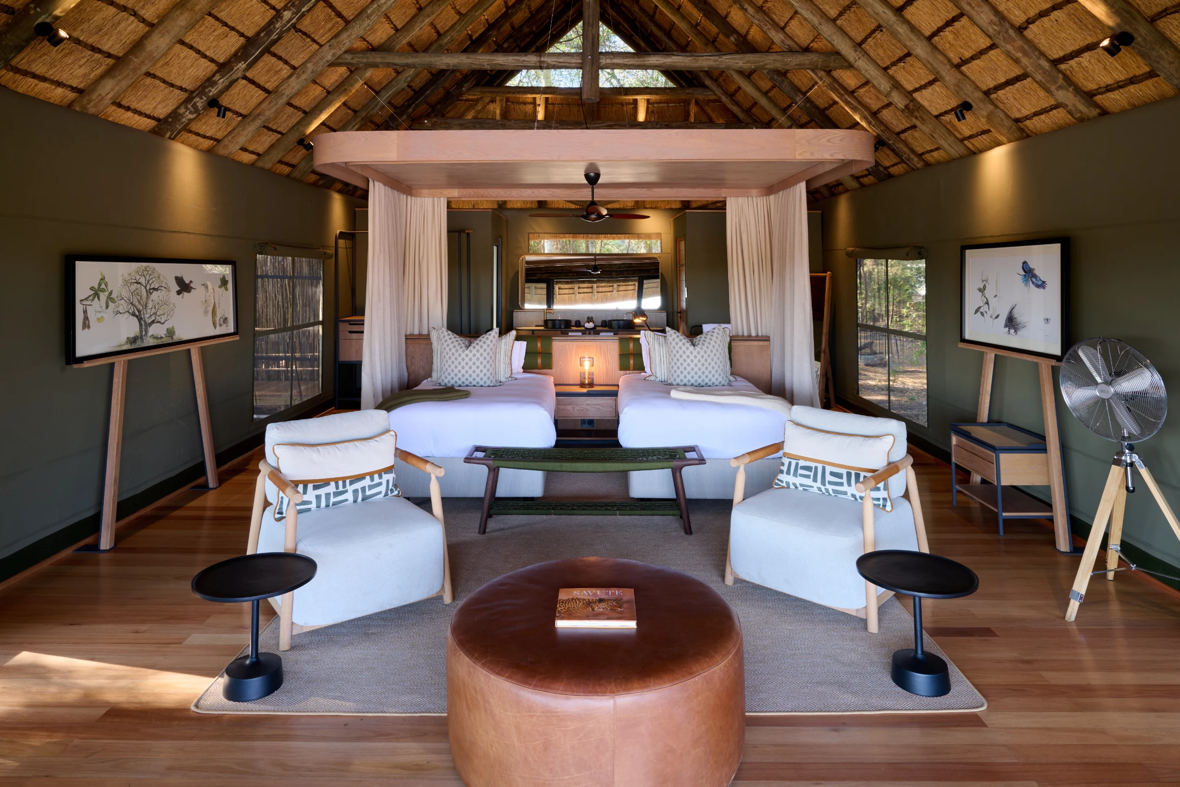 Family Chalet at Savute Safari Lodge in Savuti - Chobe National Park, Botswana